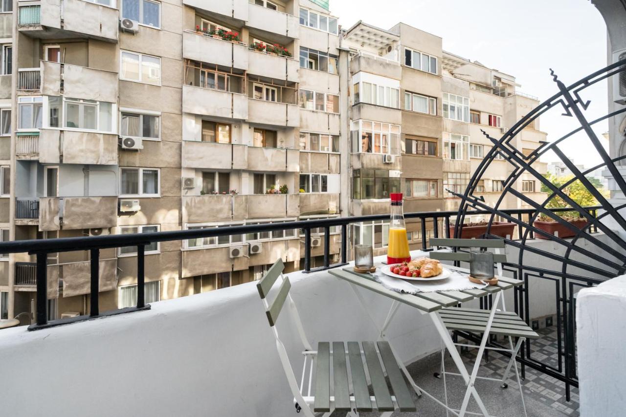Cismigiu Serenity: 1Br Flat With Scenic Balcony Boekarest Buitenkant foto